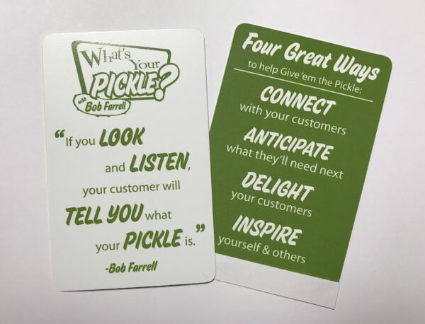 What's Your Pickle? Pocket Reminder Cards
